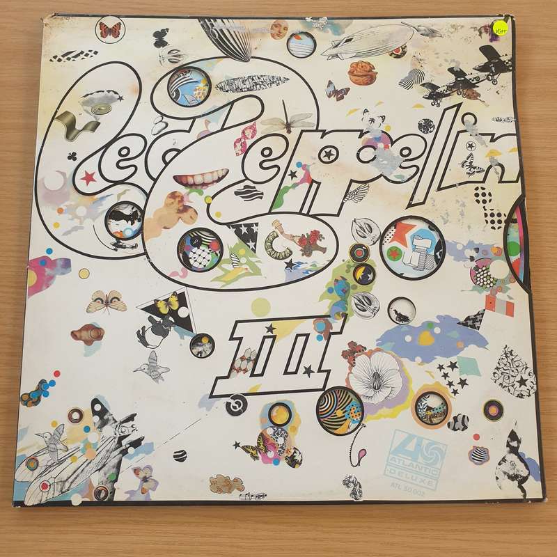 Led Zeppelin  Led Zeppelin III - Vinyl LP Record (VG+)