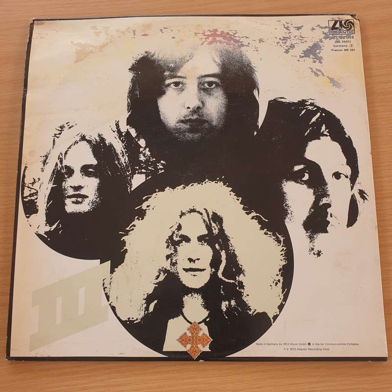 Led Zeppelin  Led Zeppelin III - Vinyl LP Record (VG+)