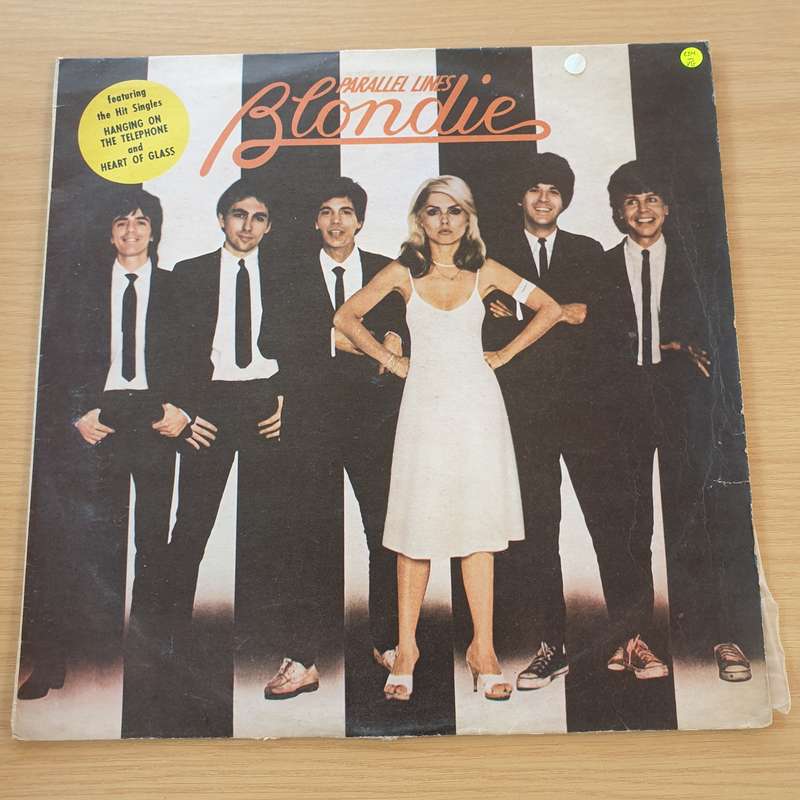 Blondie  Parallel Lines (Rhodesia)  Vinyl LP Record  (VG-)
