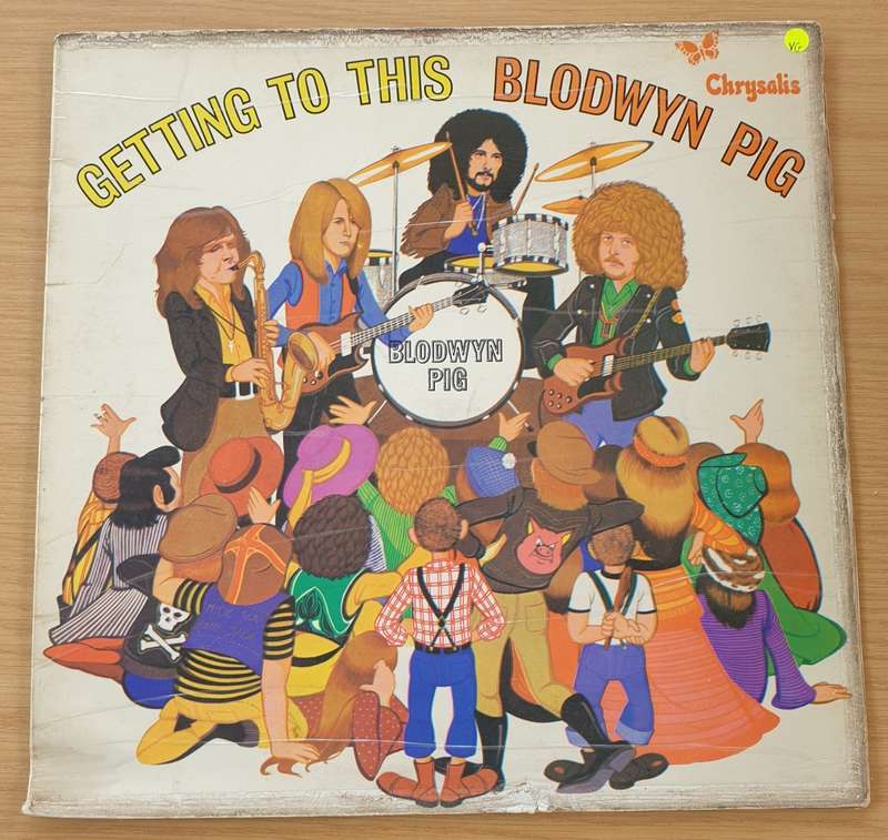 Blodwyn Pig  Getting To This  - Vinyl LP Record (VG)