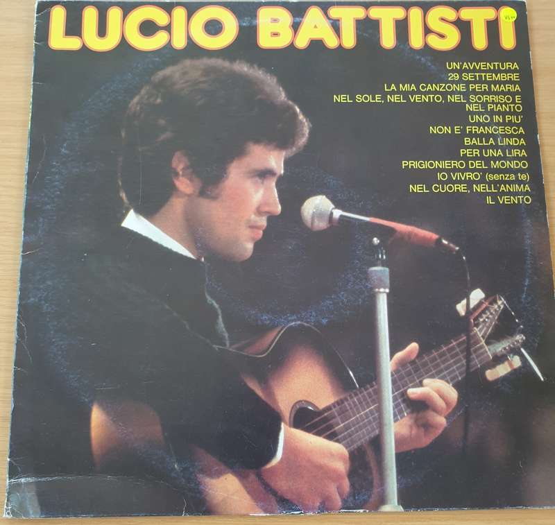 Lucio Battisti  Lucio Battisti - Vinyl LP Record (VG+)