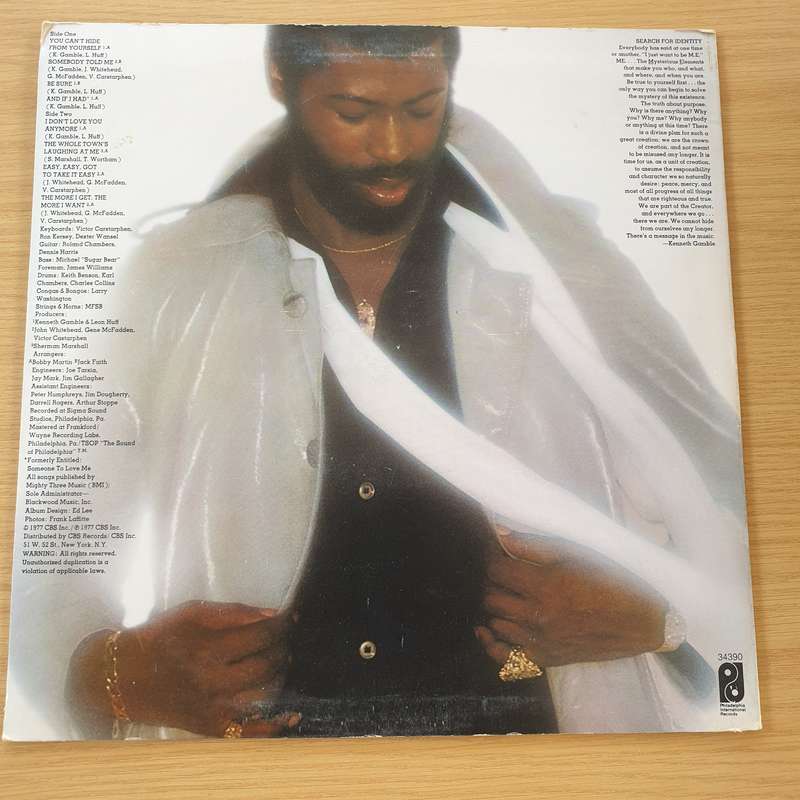 Teddy Pendergrass  Teddy Pendergrass - Vinyl LP Record (VG+)