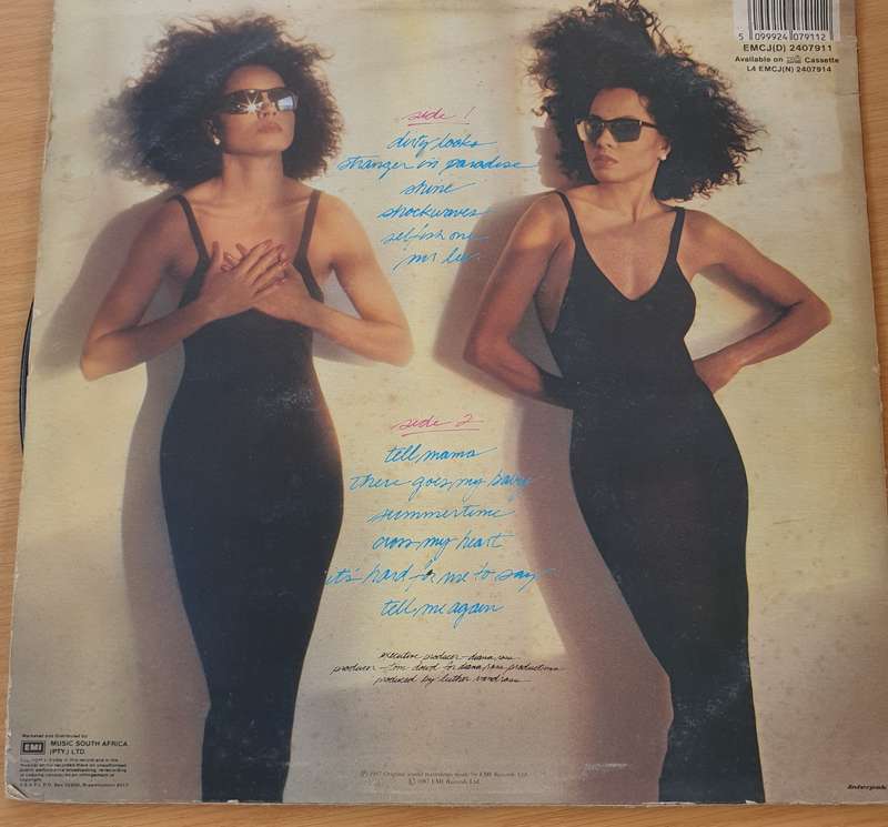 Diana Ross  Red Hot Rhythm + Blues - Vinyl LP Record (VG+)