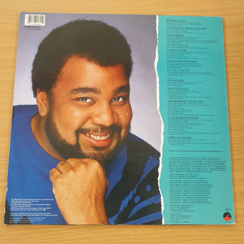 George Duke  George Duke (Germany Pressing) - Vinyl LP Record (VG+)