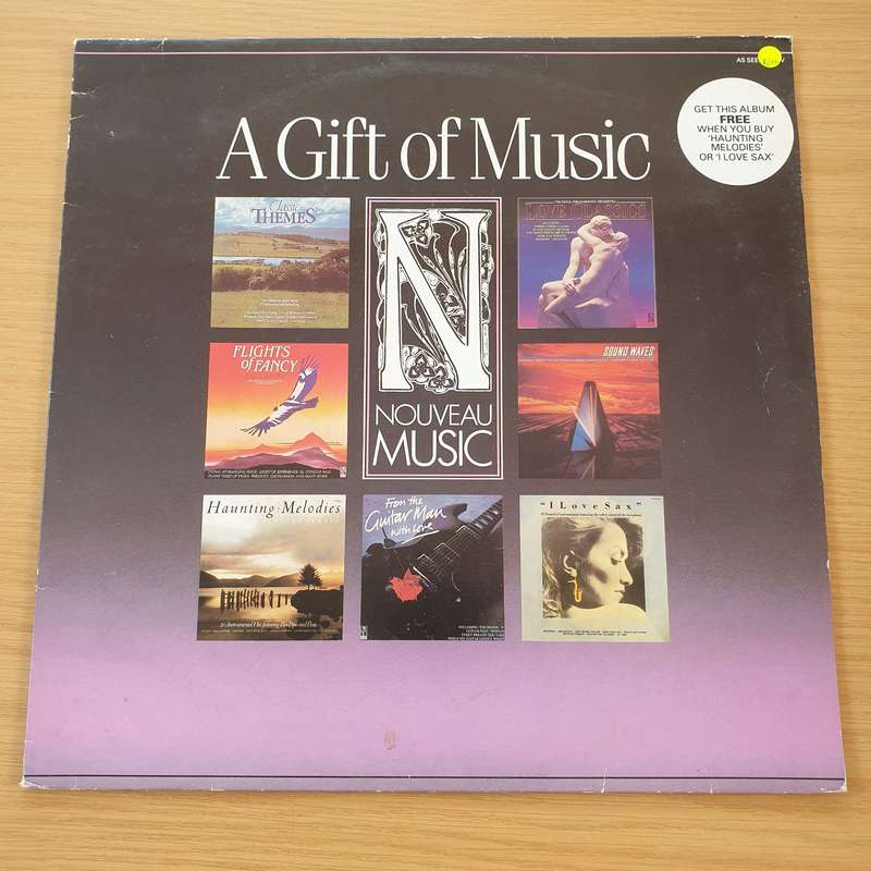 A Gift of Music - Various from Nouveau - Vinyl LP Record (VG+)