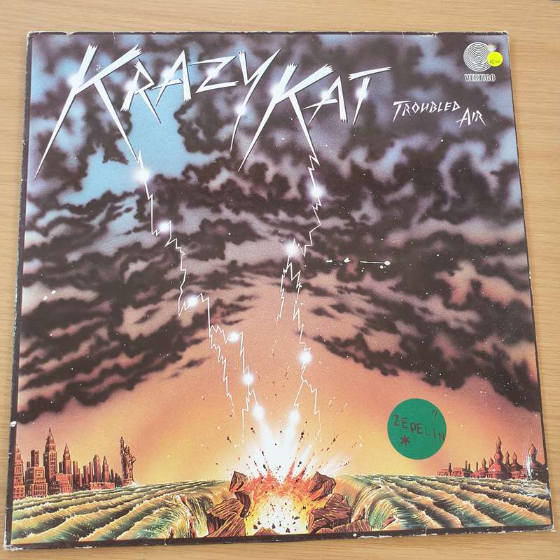 Krazy Kat  Troubled Air - Vinyl LP Record (VG+)