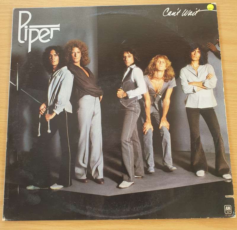 Piper  Can't Wait - Vinyl LP Record (VG+)