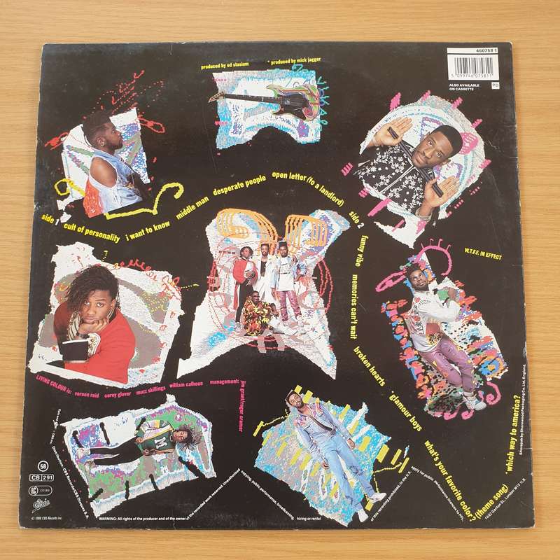 Living Colour  Vivid - Vinyl LP Record (VG+)
