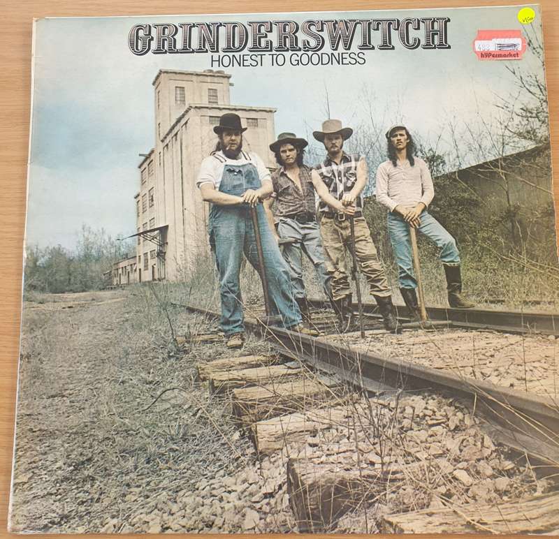Grinderswitch  Honest To Goodness - Vinyl LP Record (VG+)