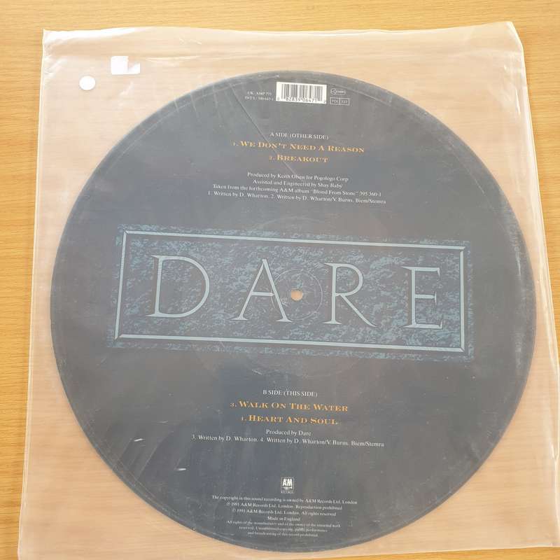 Dare  We Don't Need A Reason - Vinyl LP Record  (VG+)