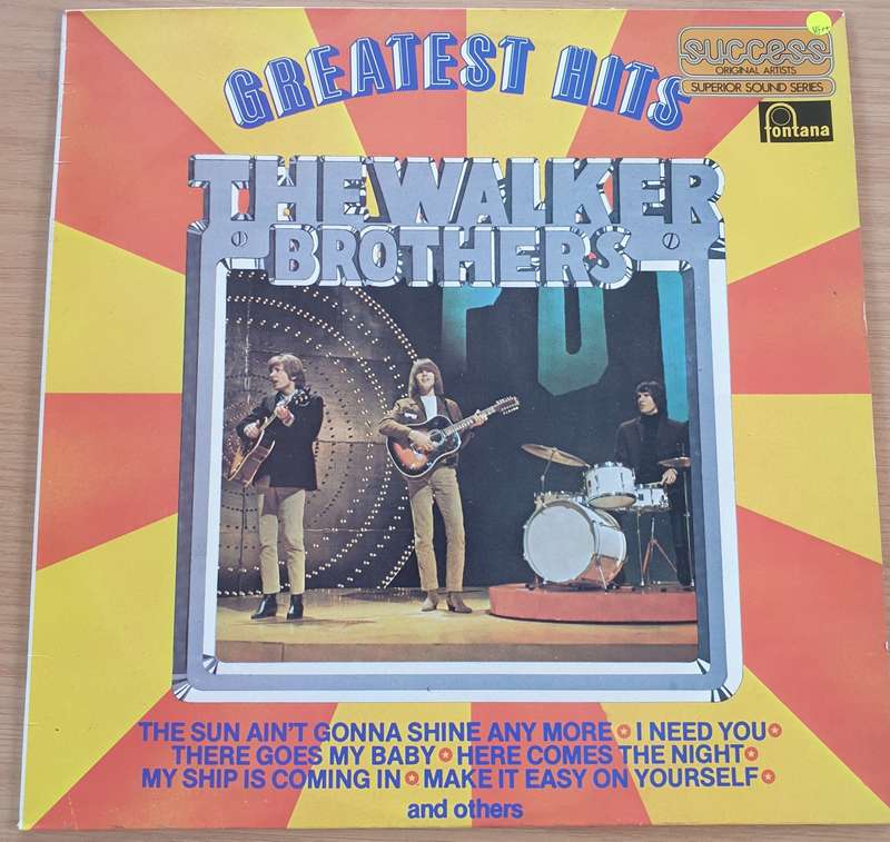 The Walker Brothers  Greatest Hits - Vinyl LP Record  (VG+)