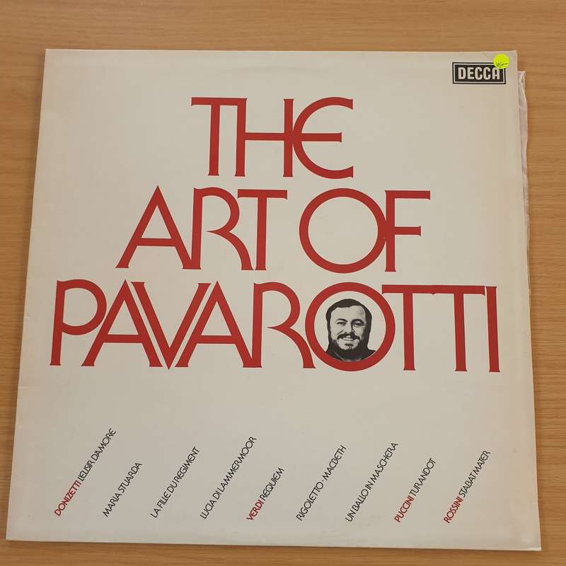 Luciano Pavarotti  The Art Of Pavarotti - Vinyl LP Record  (VG+)