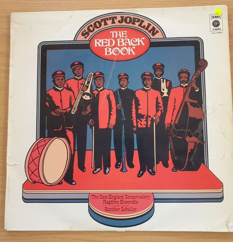 Scott Joplin  The Red Back Book - Vinyl LP Record (VG)