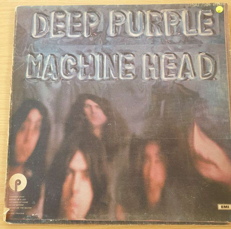 Deep Purple  Machine Head - Vinyl LP Record (VG)