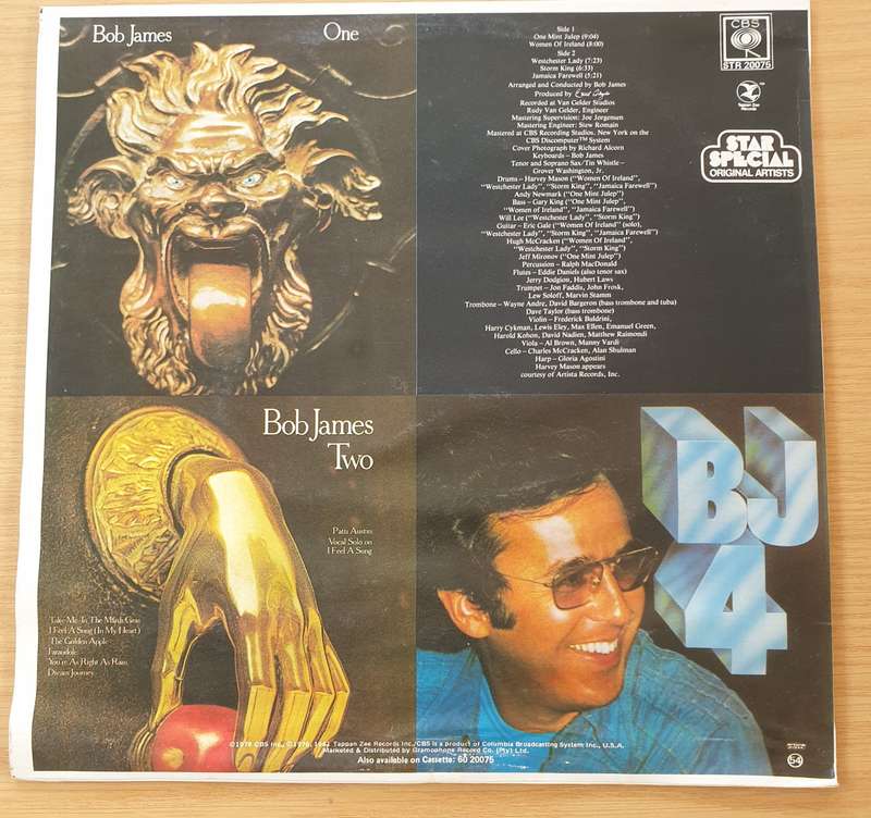 Bob James  Three (Star) -  Vinyl LP Record (VG+)