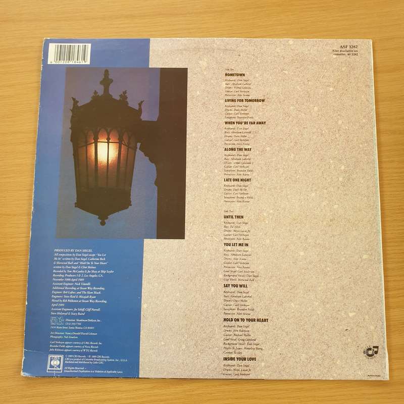 Dan Siegel  Late One Night  Vinyl LP Record  (VG+)