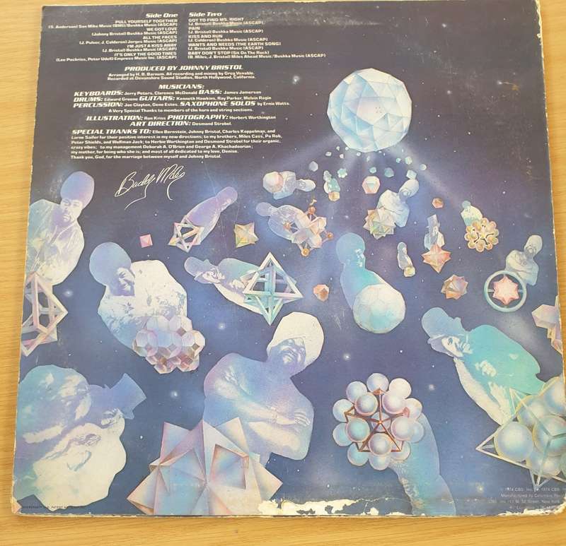 Buddy Miles  All The Faces Of Buddy Miles  Vinyl LP Record  (VG+)