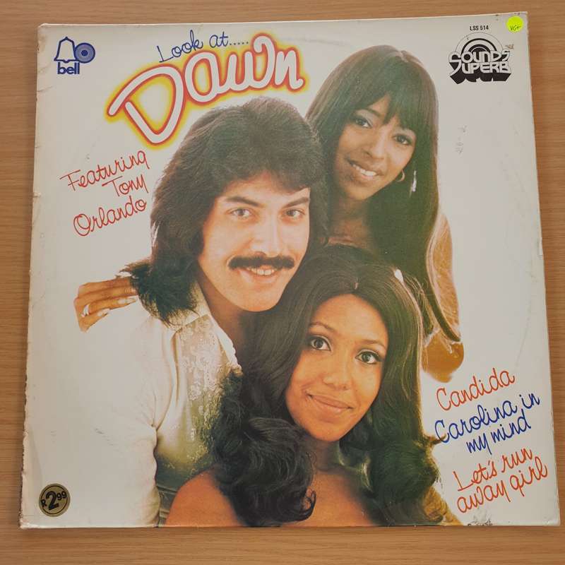 Dawn, Tony Orlando  Look At Dawn  Vinyl LP Record  (VG+)