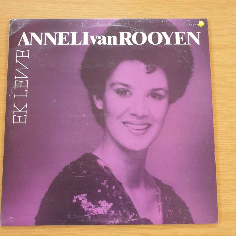 Anneli van Rooyen - Ek Lewe  Vinyl LP Record  (VG+)