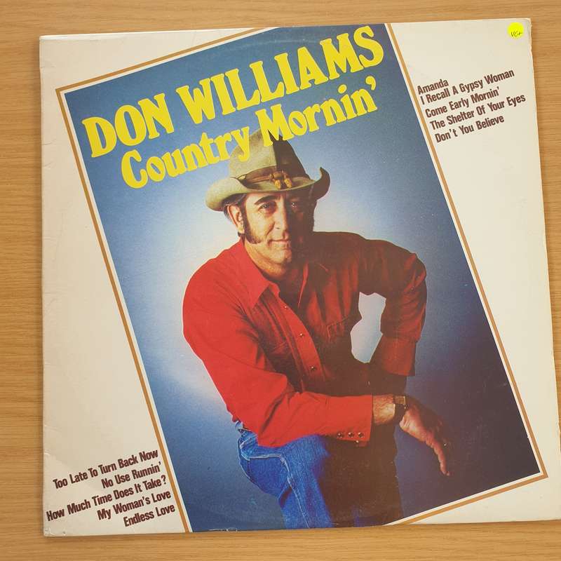 Don Williams  Country Mornin'  Vinyl LP Record  (VG+)