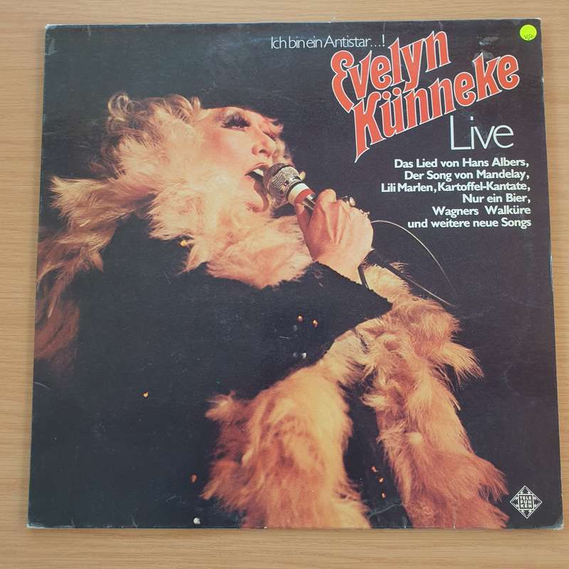 Evelyn Künneke  Ich Bin Ein Antistar...! Live  Vinyl LP Record  (VG+)