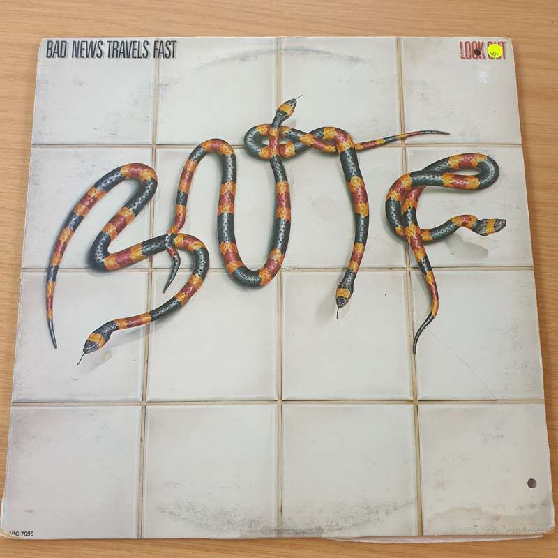 Bad News Travels Fast  Look Out  Vinyl LP Record  (VG+)