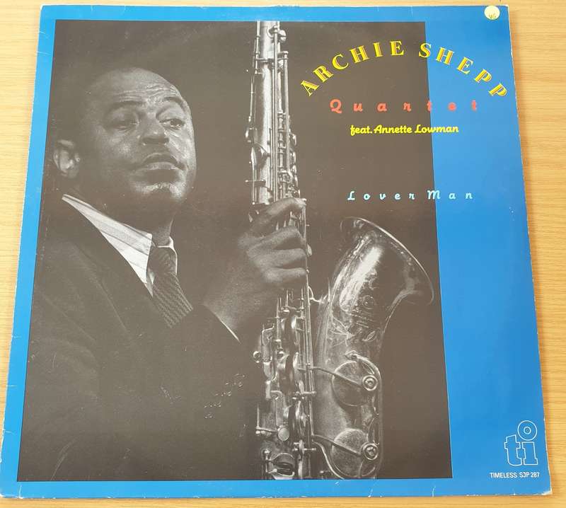 Archie Shepp Quartet Feat. Annette Lowman  Lover Man - Vinyl LP Record (VG)