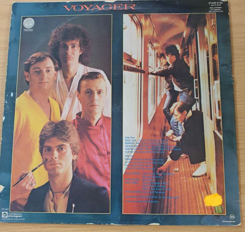 Voyager  Act Of Love  Vinyl LP Record  (VG+)
