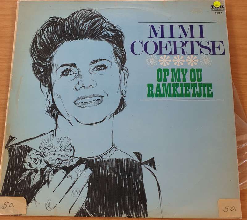 Mimi Coertse  Op My Ou Ramkietjie  Vinyl LP Record  (VG+)