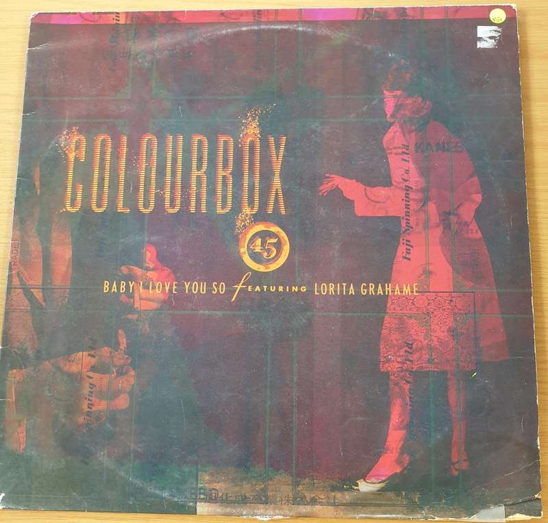 Colourbox Featuring Lorita Grahame  Baby I Love You So  Vinyl LP Record  (VG+)