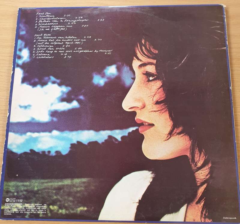 Laurika Rauch  'N Jaar In My Lewe  Vinyl LP Record  (VG+)