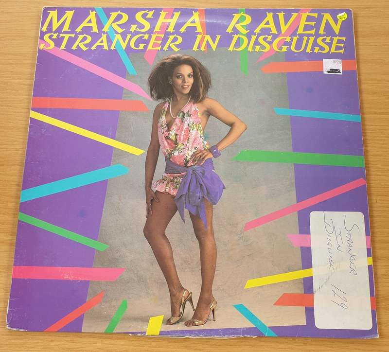 Marsha Raven  Stranger In Disguise  Vinyl LP Record  (VG+)
