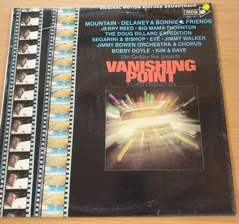 Vanishing Point (Original Motion Picture Soundtrack)  Vinyl LP Record  (VG+)