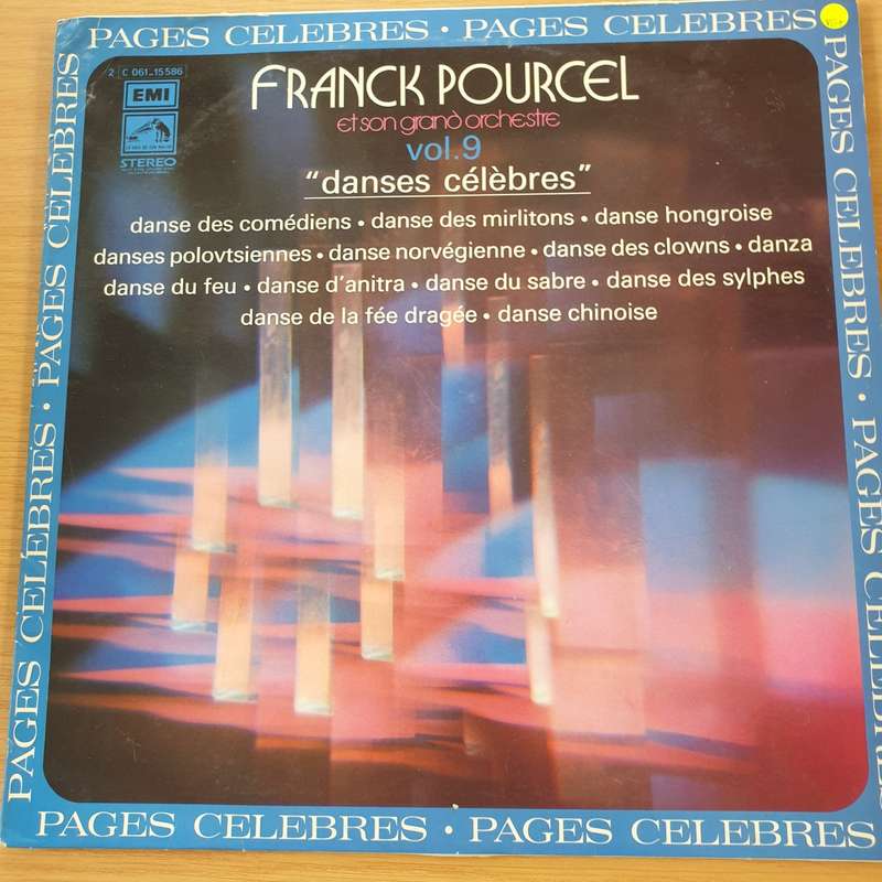 Franck Pourcell - Danses Celebres  Vinyl LP Record  (VG+)