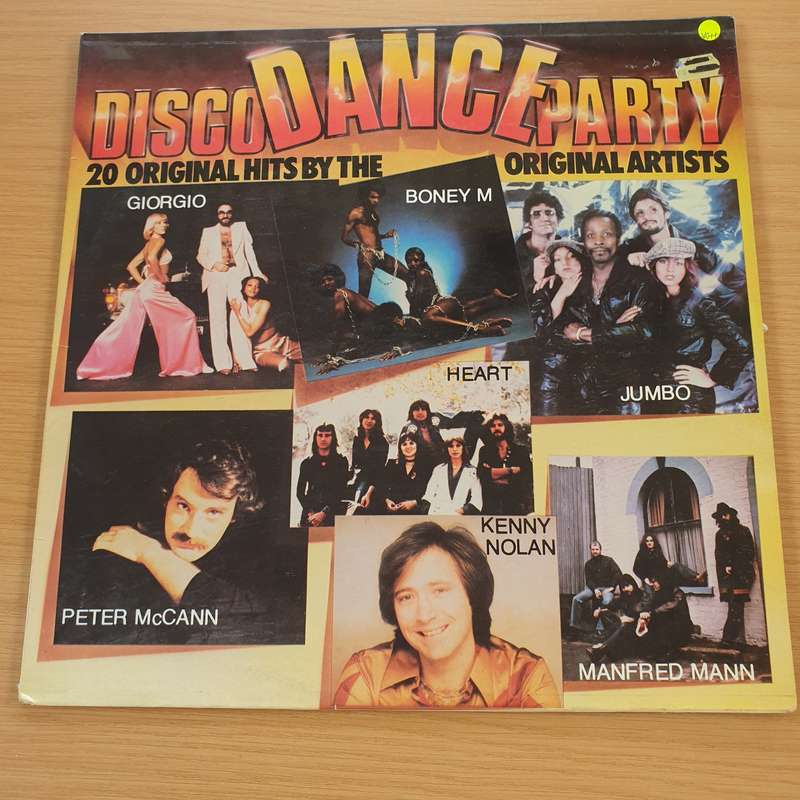 Disco Dance Party  Vinyl LP Record  (VG+)