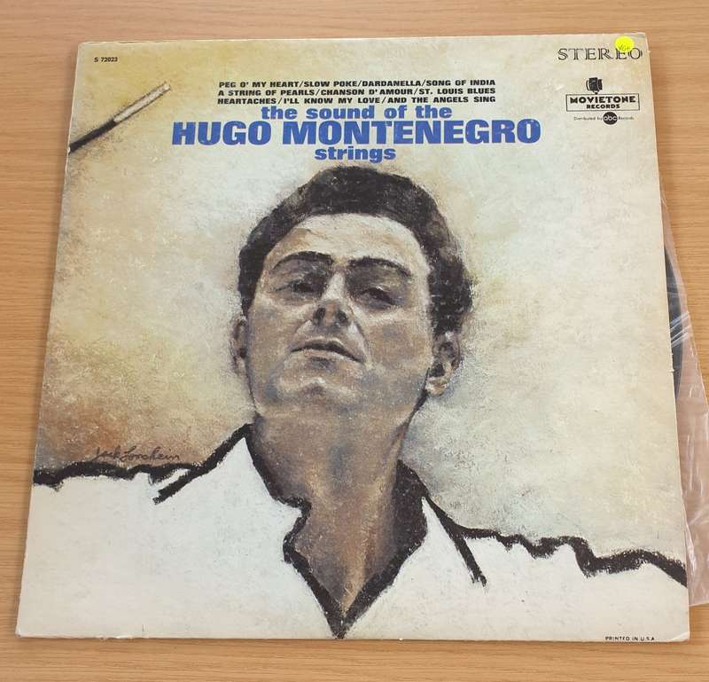 Hugo Montenegro  The Sound of the Hugo Montenegro Strings  Vinyl LP Record  (VG+)