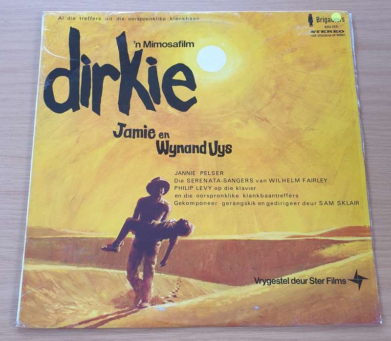 Dirkie - Jamie en Wynand Uys - 'n Mimosa Film - Soundtrack  Vinyl LP Record  (VG+)