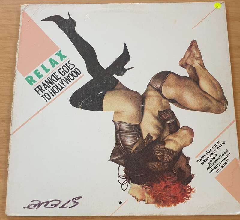 Frankie Goes To Hollywood  Relax  Vinyl LP Record  (VG+)