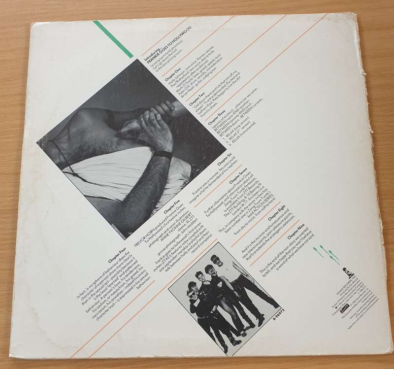 Frankie Goes To Hollywood  Relax  Vinyl LP Record  (VG+)