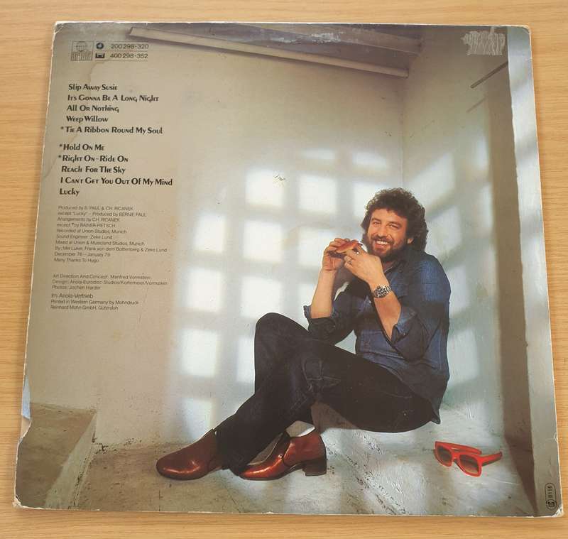Bernie Paul  All Or Nothing -  Vinyl Record  (VG+)