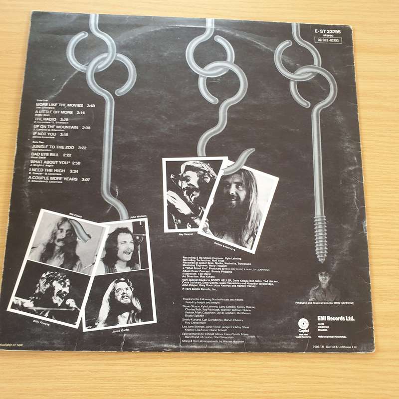 Dr. Hook  A Little Bit More - Vinyl LP Record (VG)