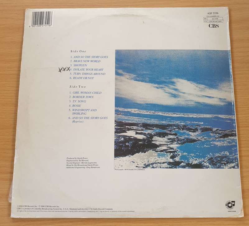 Ana Christensen  Brave New World  - Vinyl LP Record (VG)
