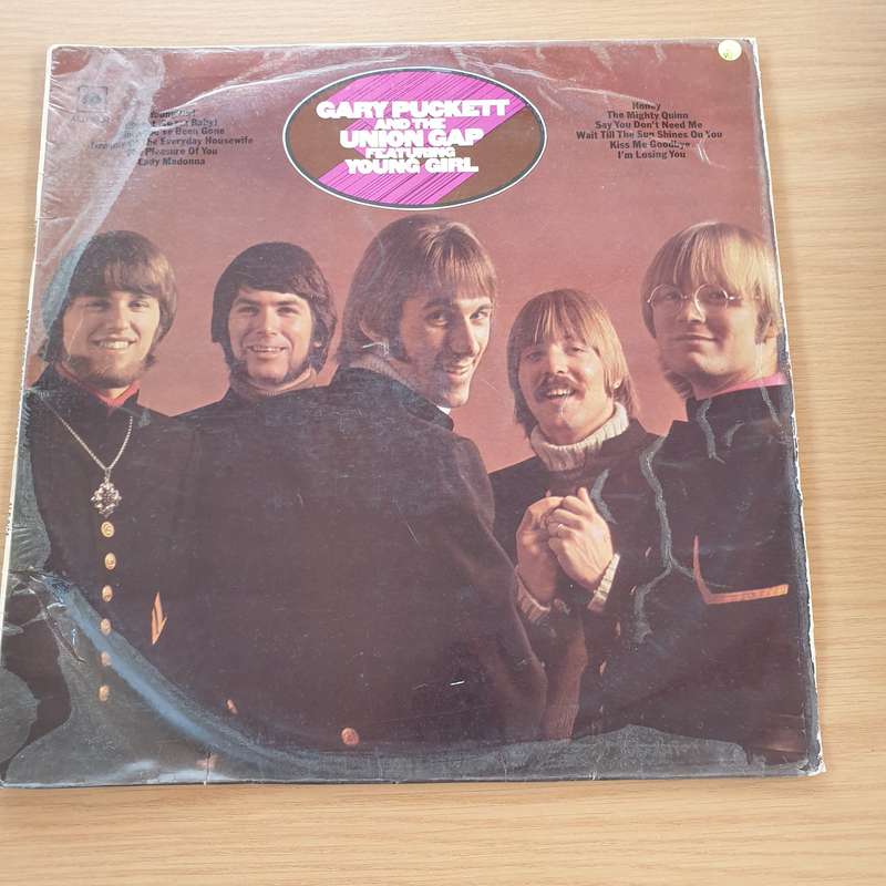 The Union Gap Featuring Gary Puckett  Young Girl  Vinyl LP Record  (VG-)