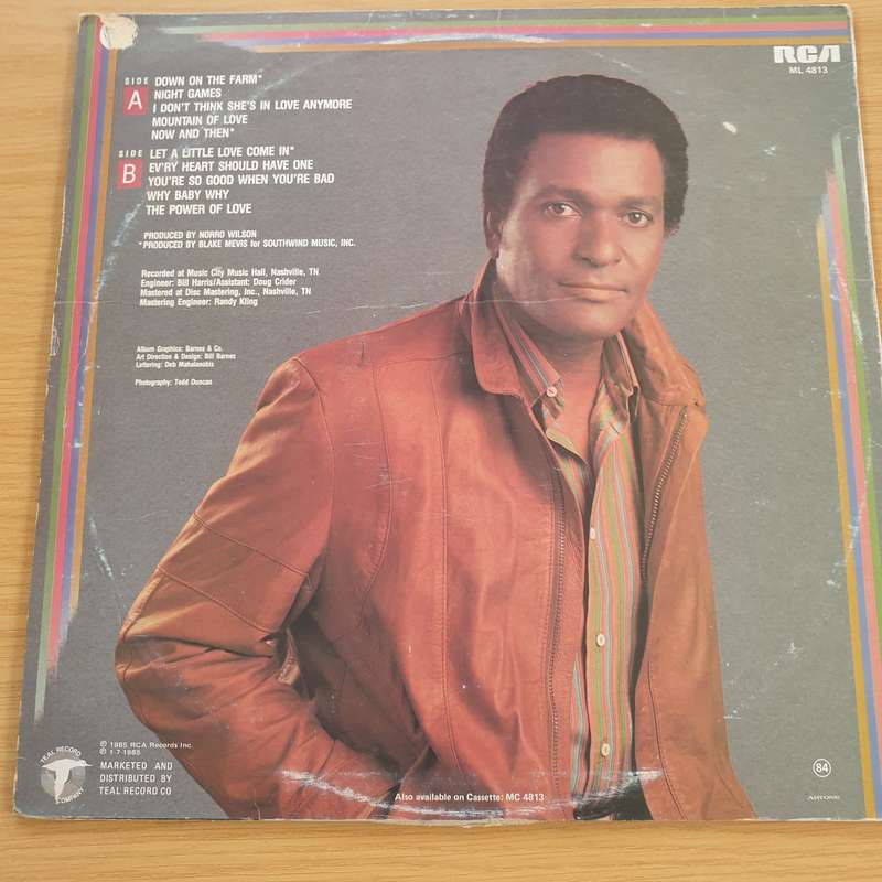 Charley Pride  Greatest Hits - Vinyl LP Record  (VG+)