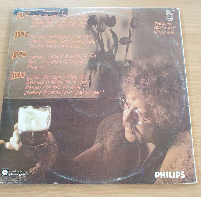Mike Harding  Captain Paralytic And The Brown Ale Cowboys  Double Vinyl LP Record  (VG+)