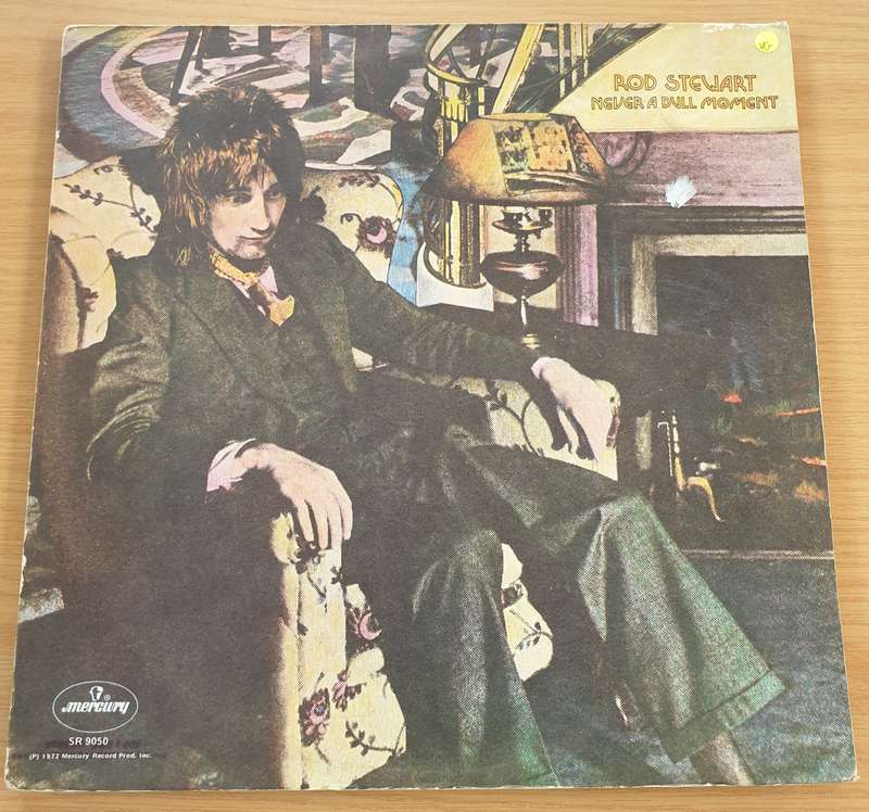 Rod Stewart  Never A Dull Moment - Vinyl LP Record (VG)