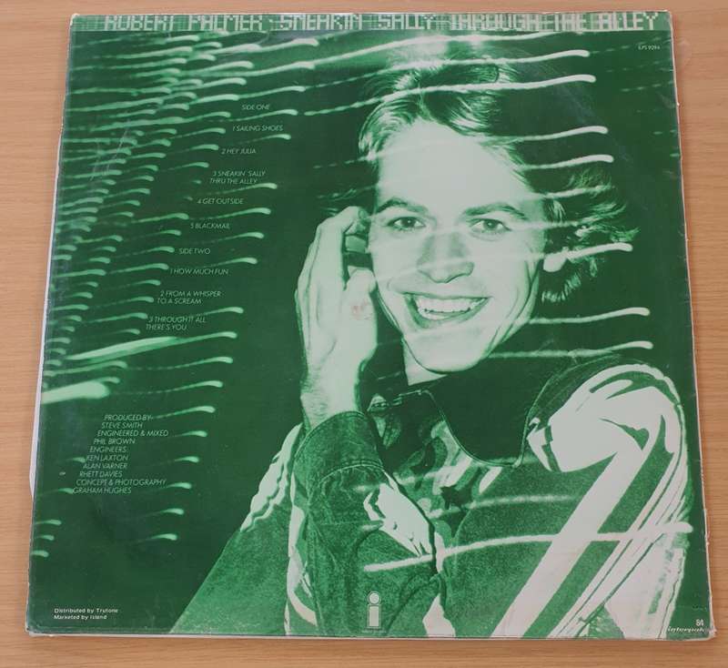 Robert Palmer  Sneakin' Sally Through The Alley - Vinyl LP Record  (VG+)