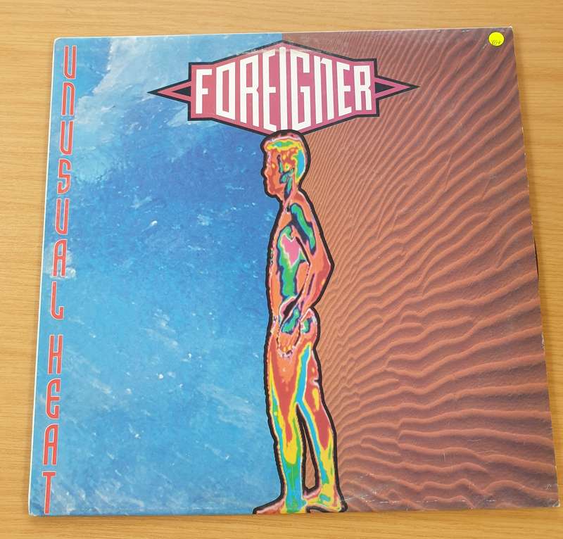 Foreigner  Unusual Heat - Vinyl LP Record  (VG+)