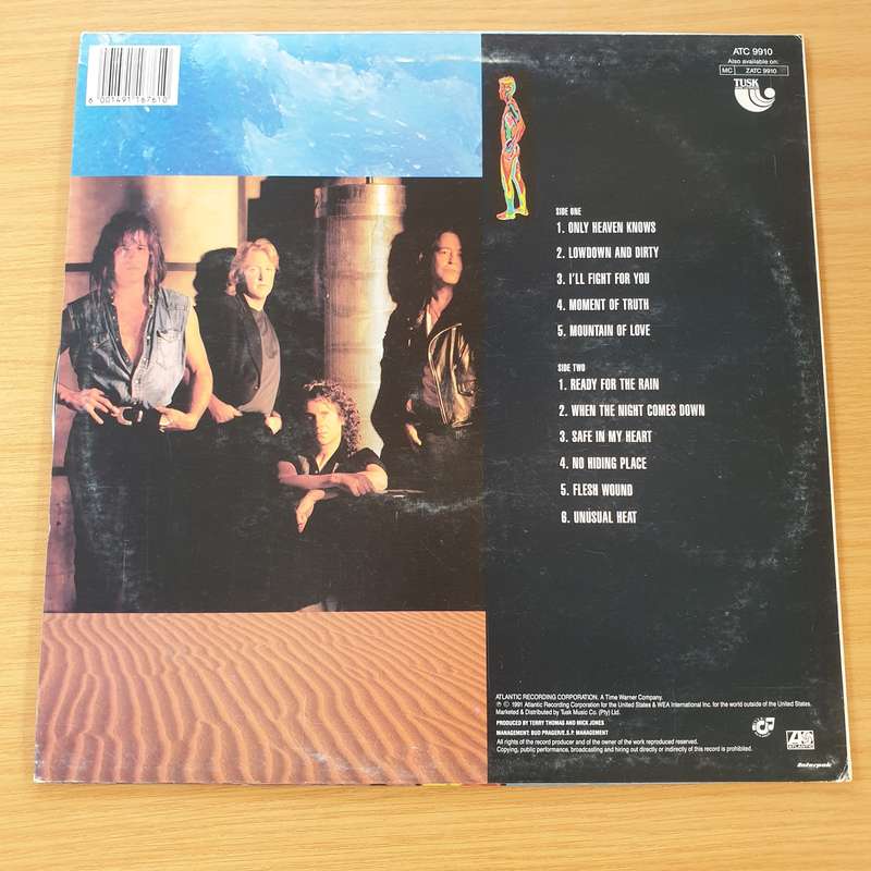 Foreigner  Unusual Heat - Vinyl LP Record  (VG+)