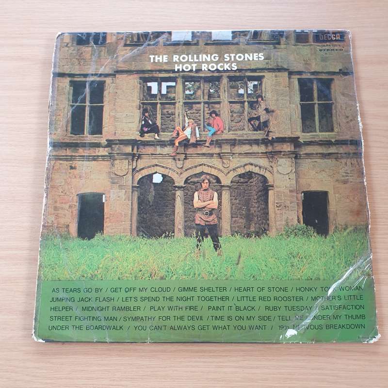 The Rolling Stones  Hot Rocks - Double Vinyl LP Record (G+)